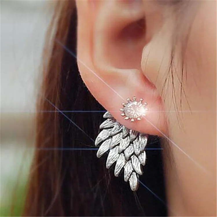 Angel Wing Feather Shaped Earrings
