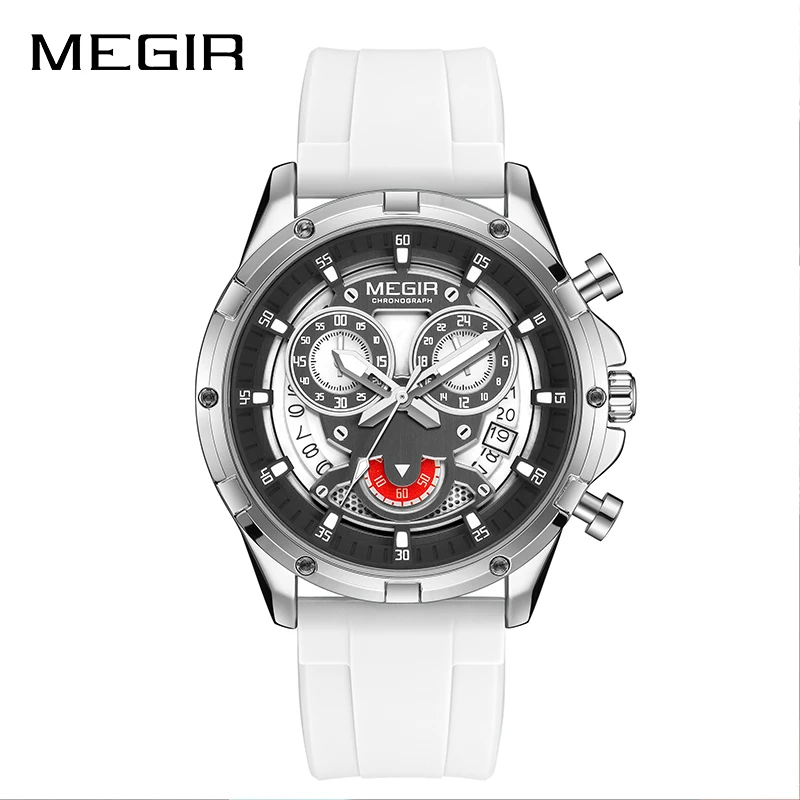 MEGIR 2248 Men's Quartz Watch - Waterproof Chronograph with