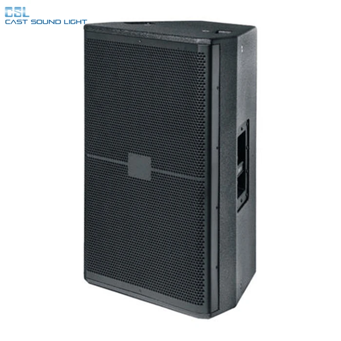 15 Inch PA Sound Speaker 1000W Output Power Titanium Diaphragm