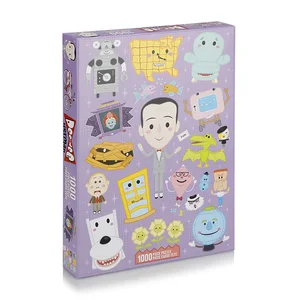 Wholesale Enlightenment Early Educational Jigsaw Puzzle 1000pcs Custom Children's Cartoon Paper Jigsaw Puzzle