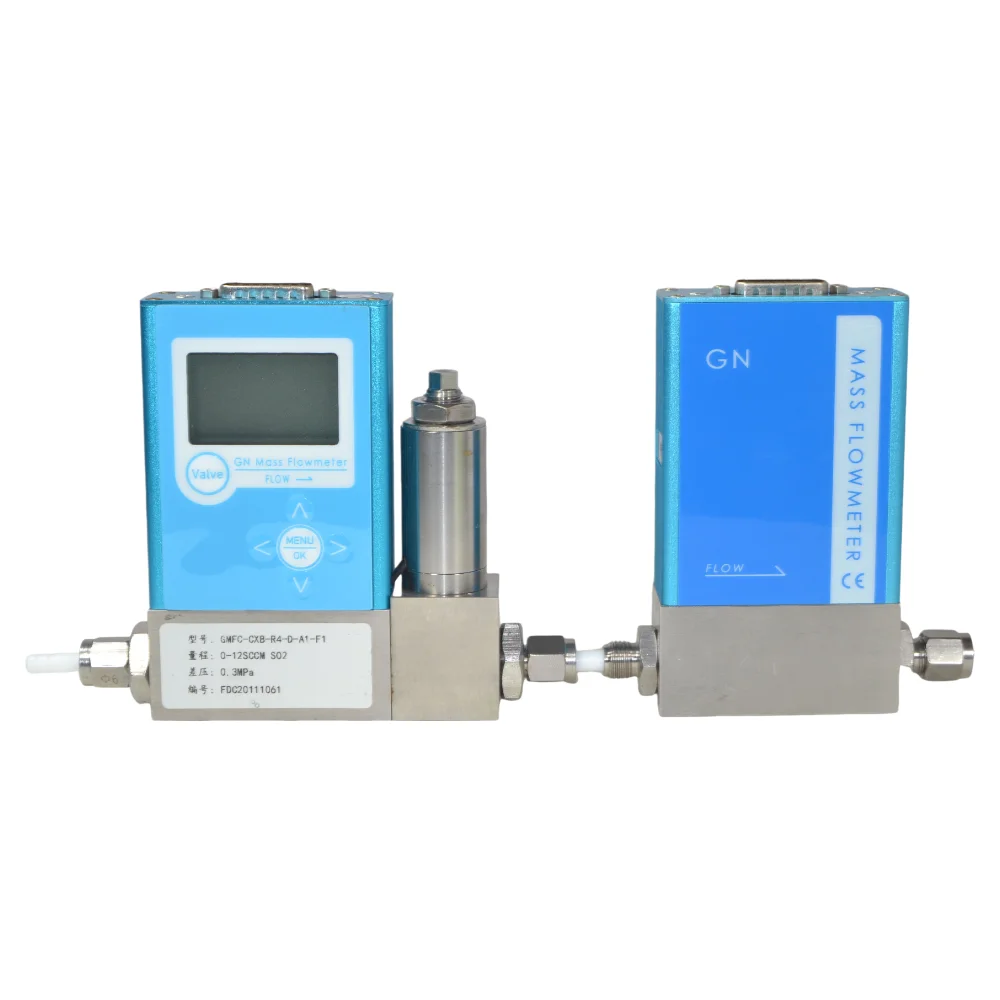 High Accuracy Digital Flow Meter Controller Gas Mass Flow Meter ...