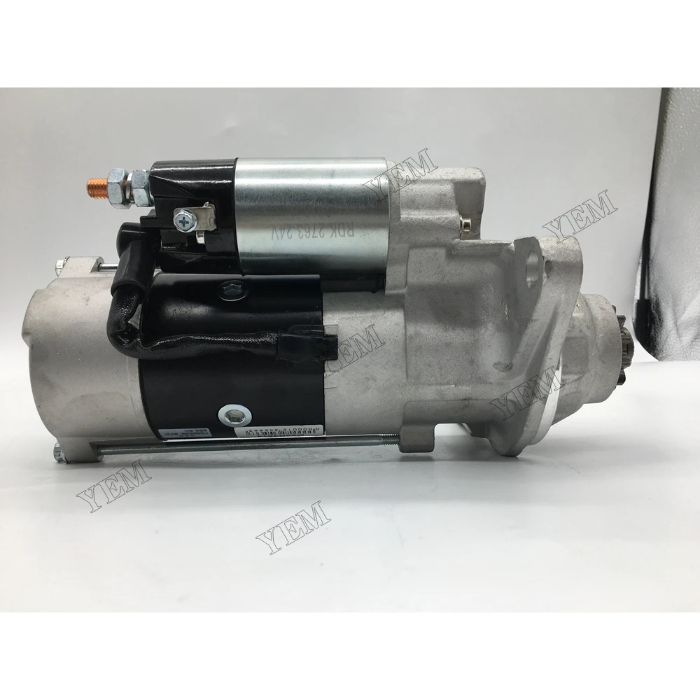 For Mitsubishi 6UZ1 Starter Motor Genuine Engine Parts 2