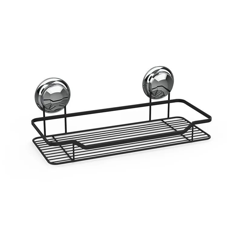 Metal Wire Chrome Suction Cup Shower Caddy Bath Wall Shelf Bathroom  Organizer for Shampoo Shower Gel Holder Bathroom - China Suction Cup Shower  Caddy, Shower Caddy Suction