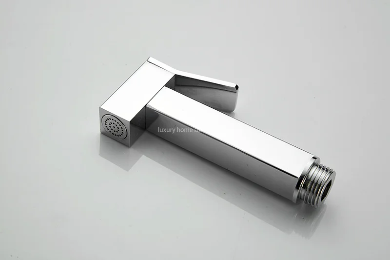 product modern high quality hand held sprayer set with brass bidet spray gun used for bathroom toilet blister packaging-12