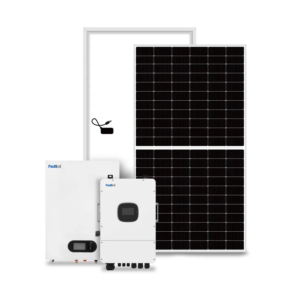 Solar System 10kw Complete Solar Kit  Hybrid Solar Energy Storage System Solar Panel System for Home Solar Energy System 10kw