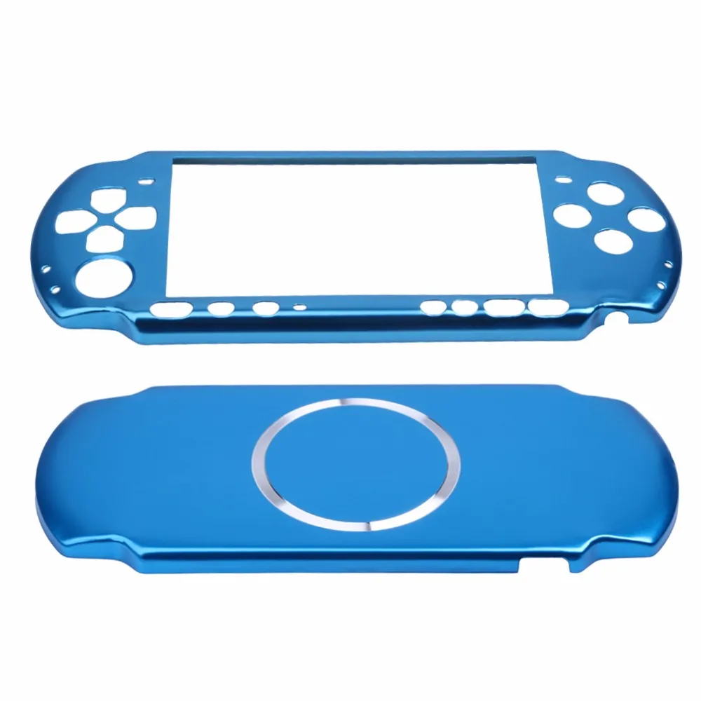 PSP 3000対応 アルミ製ハードカバー 背面シェルケース 保護カバー Slim