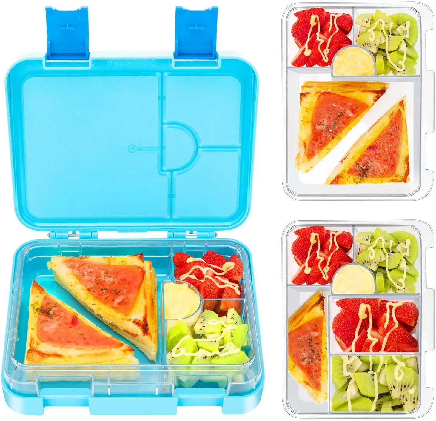Aohea 4-6 Compartments Lunch Box Kids Leakproof Bento Box Children - China  Plastic Bento and Lunch Box for Kids price