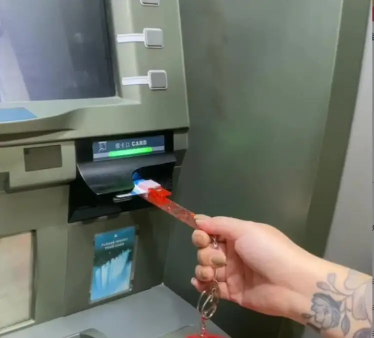 atm card puller for long nails