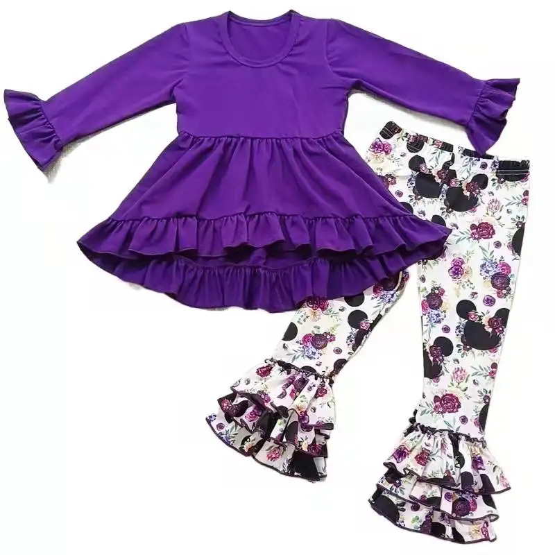 Toddler Clothes Children Irregular Clothing Long Sleeve Baby Boutique