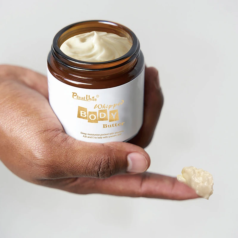 Private Label Organic Coacoa Whipped Shea Butter Argan Body Butter