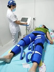 External Counterpulsation (ECP or EECP) Medical Device  for Chest Pain and Coronary Calcium Avoid Bypass Surgery