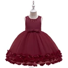 baby frock red