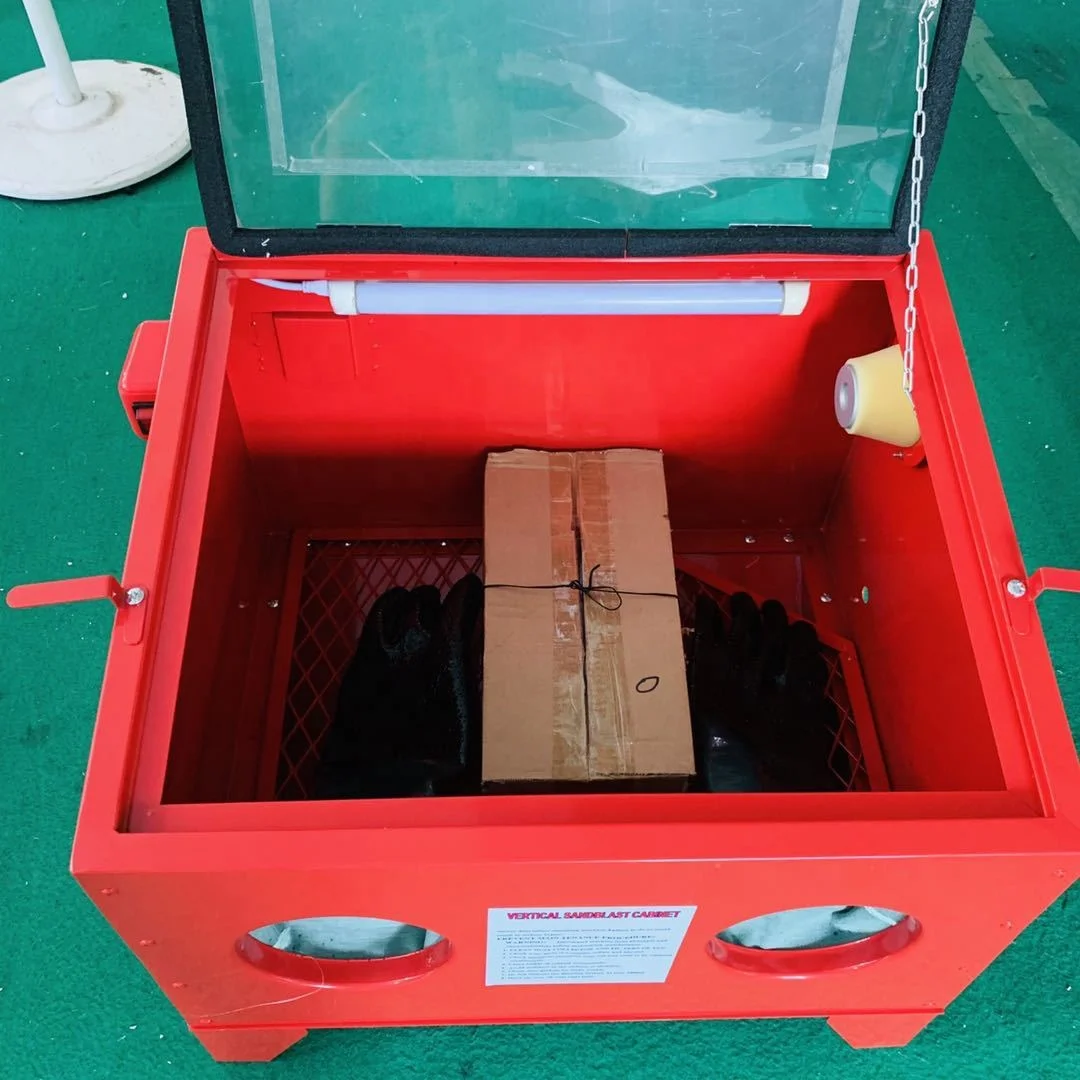 Portable Dustless Sand Blasting Machine High Pressure Cleaner Manual Cleaning Metal Construction New Available