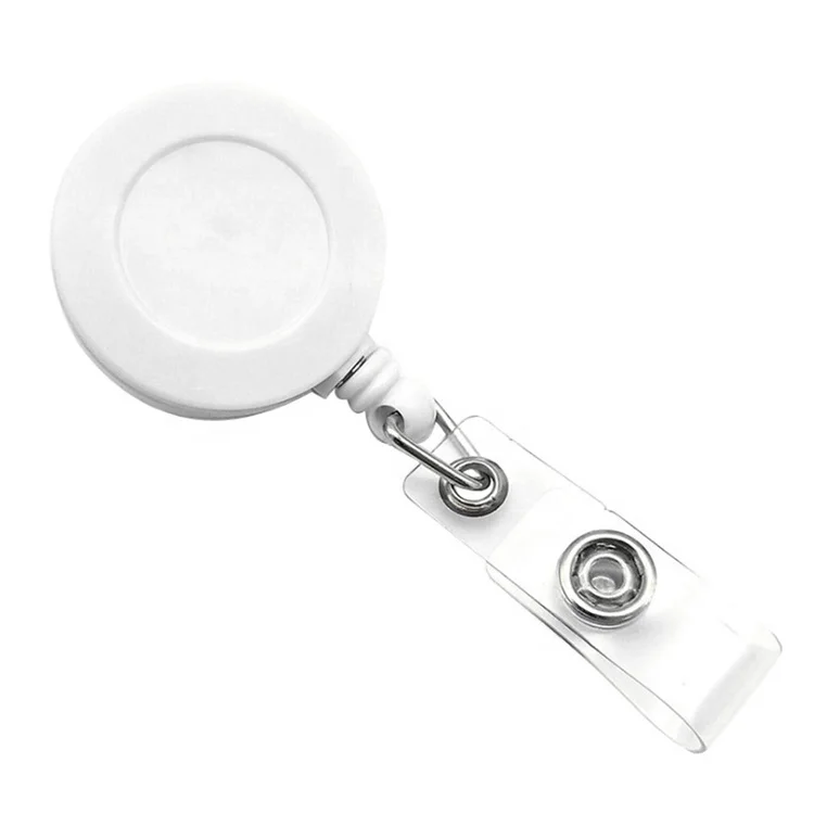 Nurse Badge Reels Retractable Swivel Alligator Clip Badge Reel 32mm