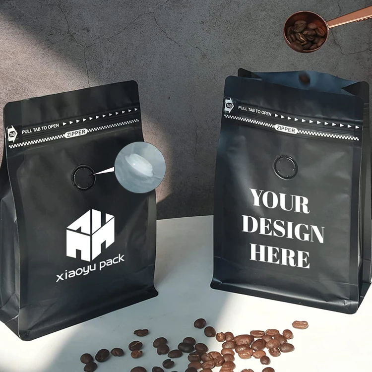 New Custom Recyclable 12oz 5lb Coffee Bag Wholesale Coffee Packages ...