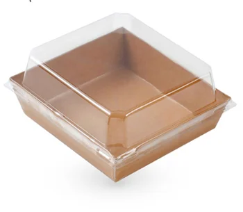 Paper Food Containers Disposable Boxes Food Packaging Containers Disposable Kraft Paper Food Box