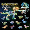 Dinosaure transparent [lot de 12]