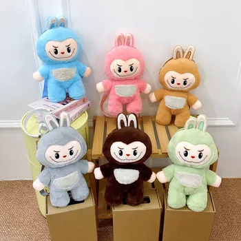 New Multicolor Cartoon Rags Plush Backpack Cute Children's Small Toy Bag Cute Backpack