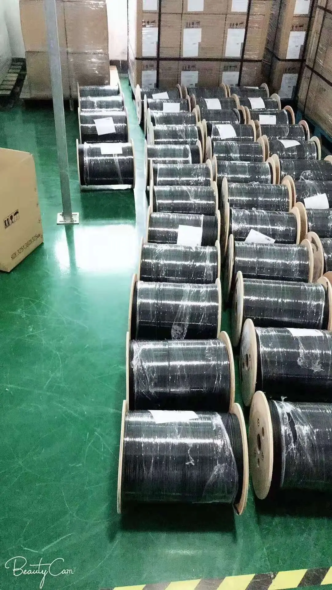 High Quality Black Compression F connector RG6 Coaxial Cable