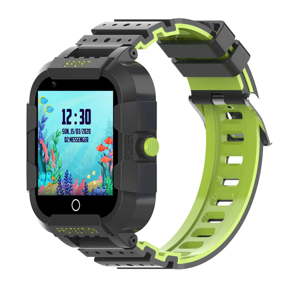 2021 DF75 Children's Smart Watch SOS Sim Card Phone Watch