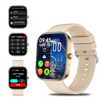 Tariff Reduction Fashion Bluetooth Calls Android IOS Waterproof Sports Fitness Heart Rate Sleep Tracker Smartwatch for Men Women