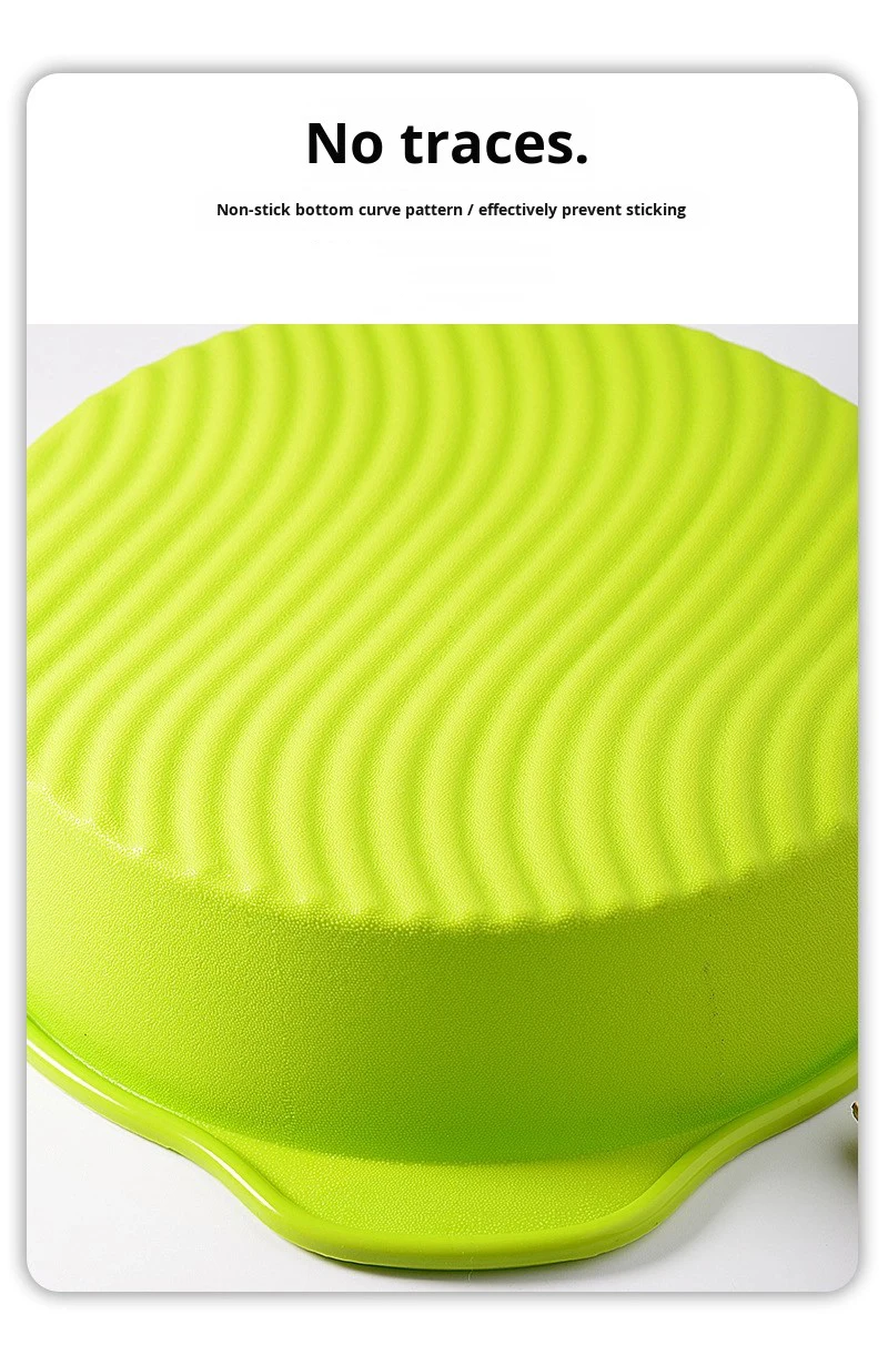 10-Inch Round Food Grade Silicone Mold Easy Release Baking Tool for Cake & Chiffon Cake Essential Cake Tools supplier