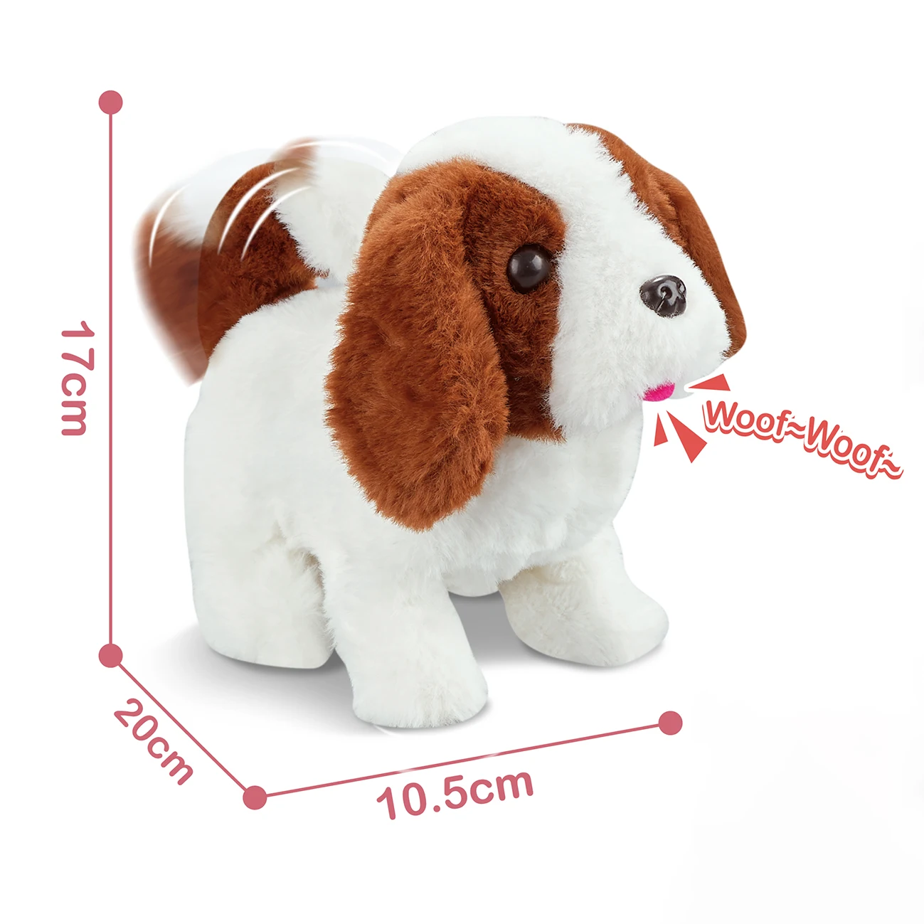 Modern Wholesale Toddler Educational Plush Dogs Toys Kids Play