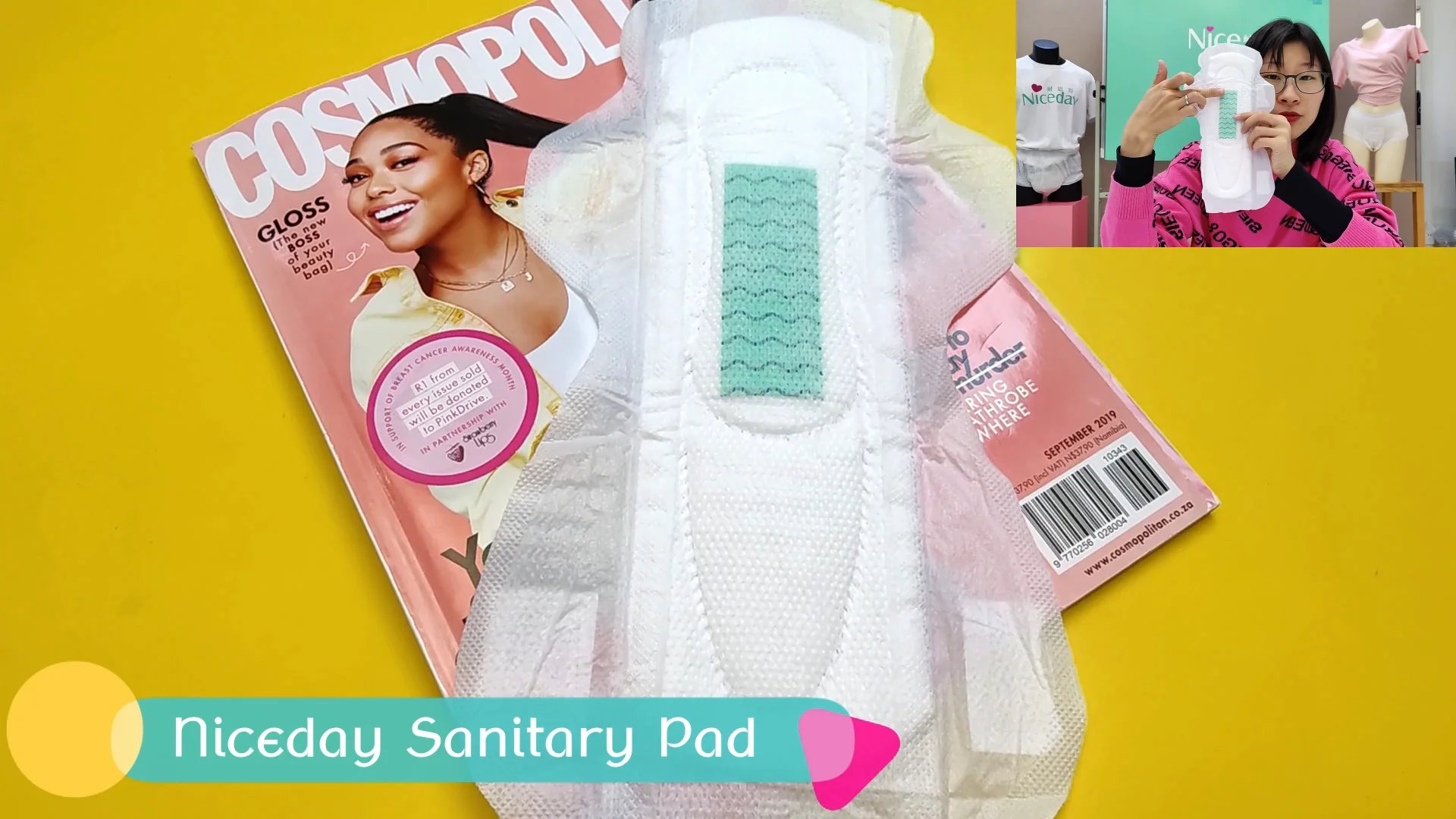 Energy Sanitary Napkin Nigeria Comfort Thick Anion Sanitary