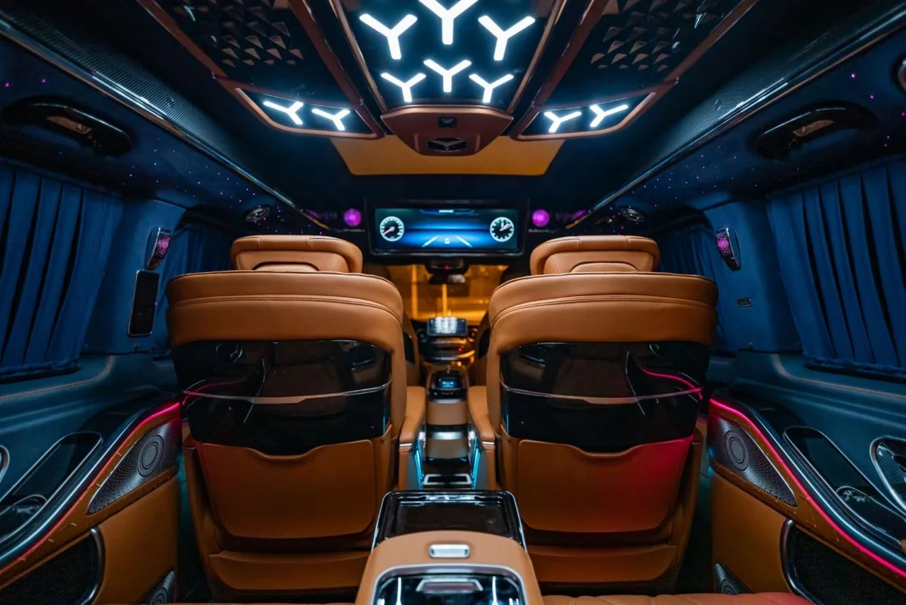 W447 V-class VITO Metris Brand New Design Luxury Whole Interior Upgrade  for  Mercedes benz  Vclass VITO Metris Full Car Tuning