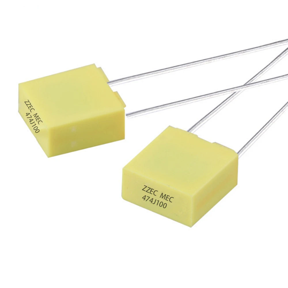 Box Type Metalized Polyester Film Capacitor High Voltage 474j 100v