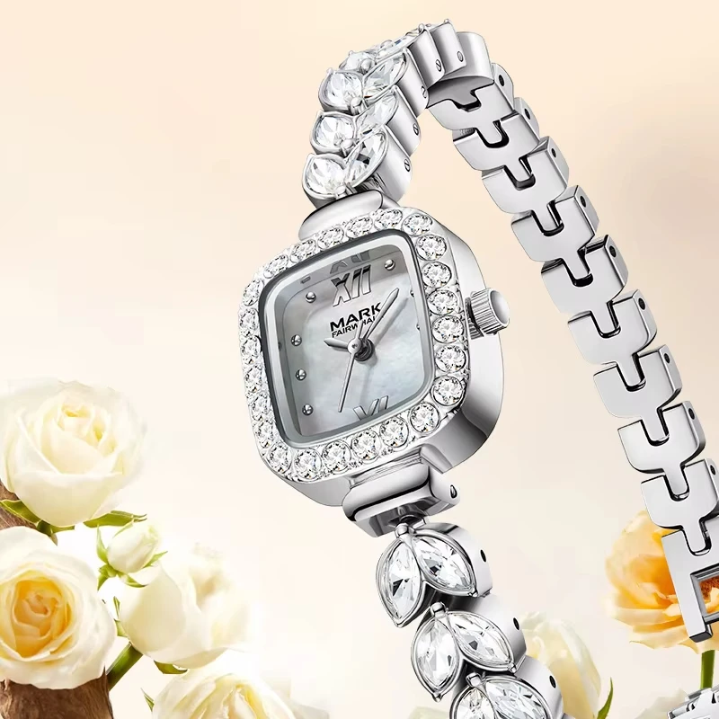 Mark Fairwhale FW-3080 Luxury Women's Zircon Watch