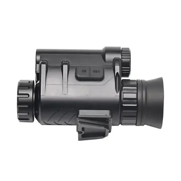 NVG30 Night Vision Monocular Goggle with Helmet Mount Infrared Digital Night Vision Scope 4 Color Modes for Hunting