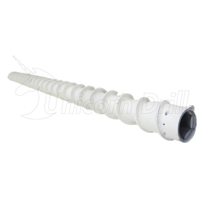 Pile Foundation Rotary Drilling Tools for Bauer Type CFA Continuous Flight Auger With Rock Head