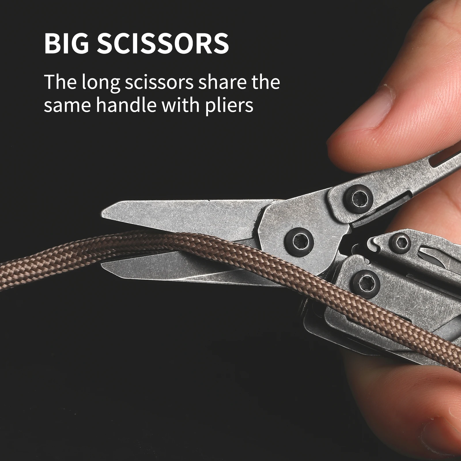 NexTool Stone Wash New Design 10 Functions Multi Functional Mini Pliers