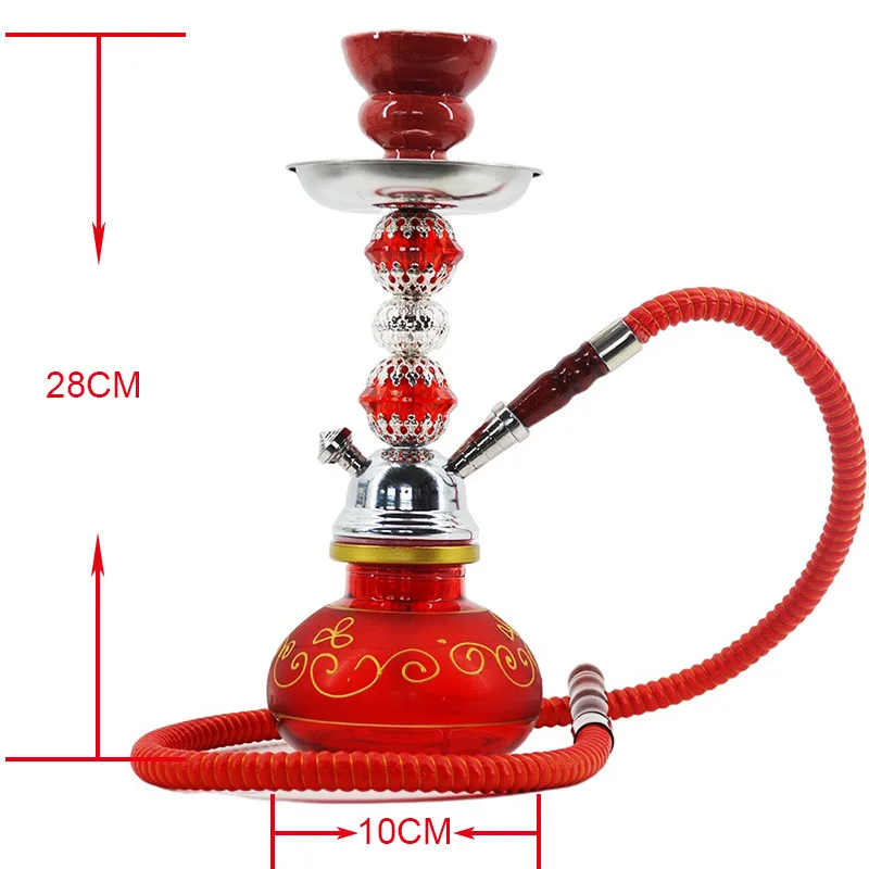 2024 Factory Direct Popular Hot 2 Pipes Small Size Arab Cheap Smoke Shop Low Price Cheap Pen Hookah With Many Color