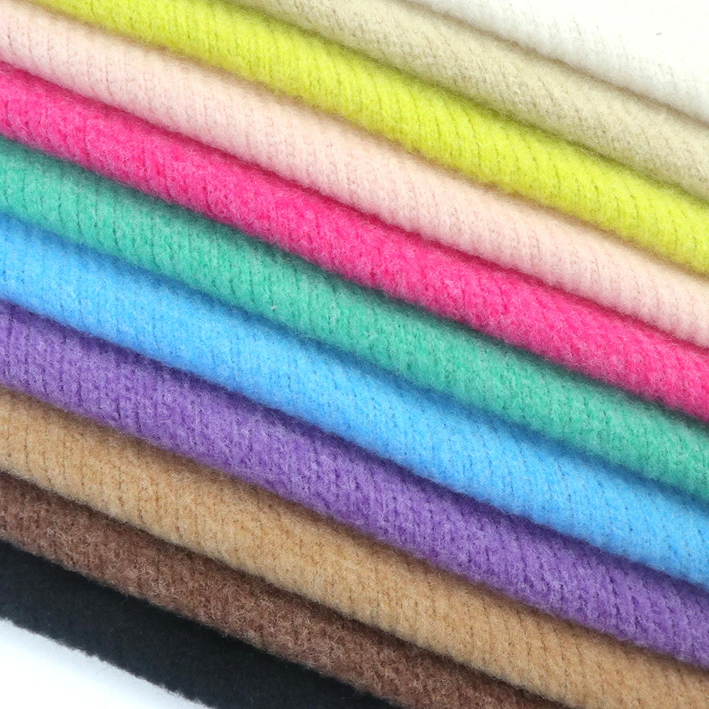 Feel-telas de invierno suaves, tejido de Angora TR, cepillado