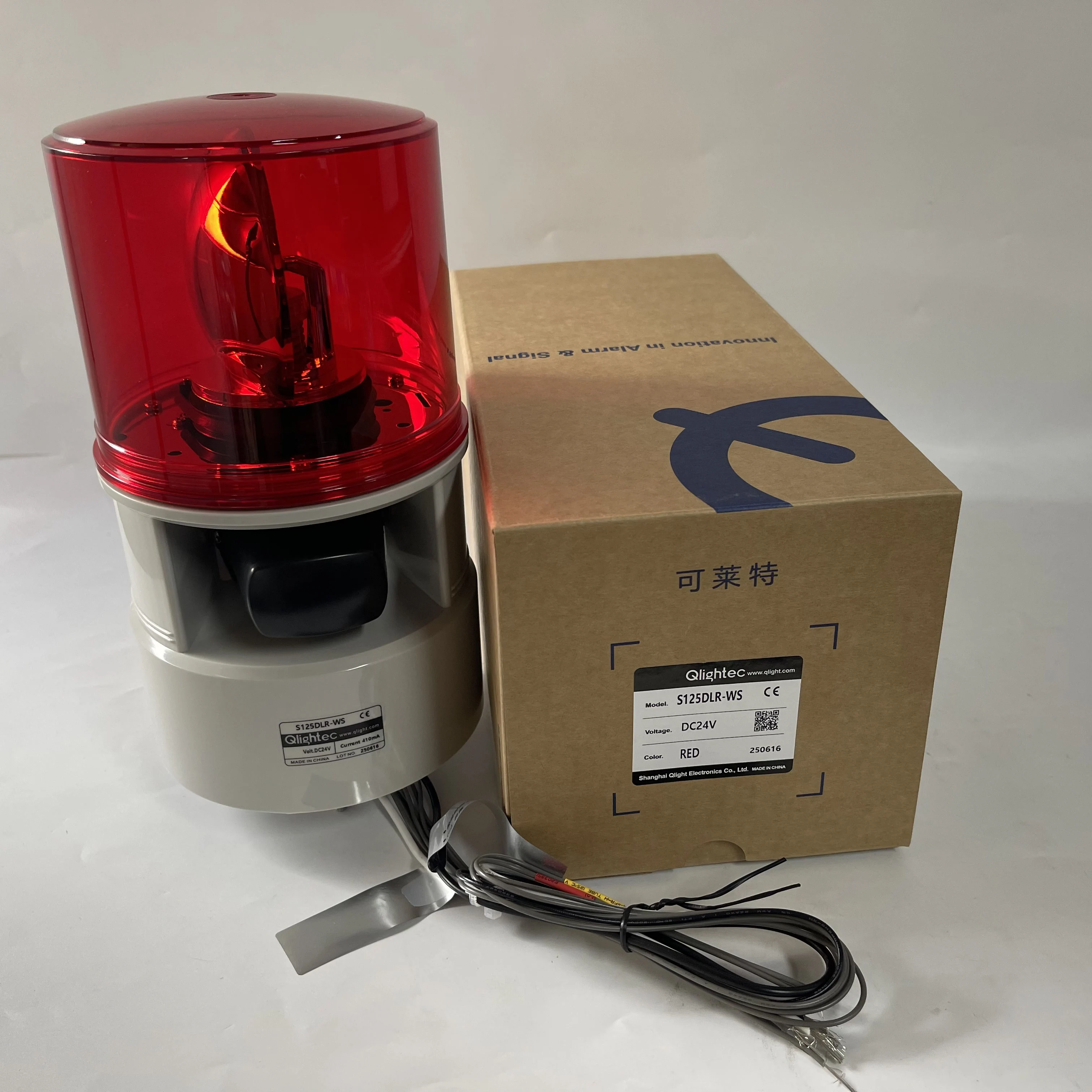 Qlightec Signal Beacon Light S125DLR-WS