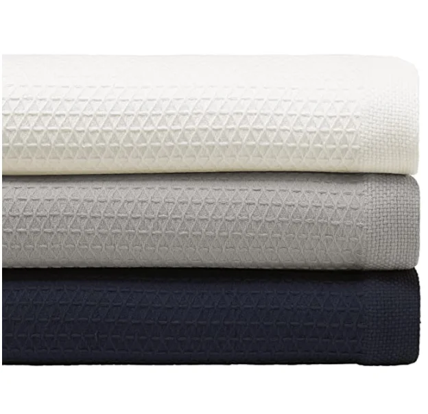 Beauty 100 Cotton Waffle Weave Thermal Blanket Hospital Blanket Bed
