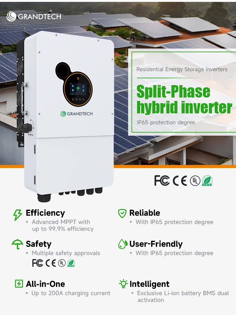 product us warehouse 120v solar inverter off grid hybrid 5kw 8kw 12kw solar panels split phase inverter 50hz low frequency inverter-3