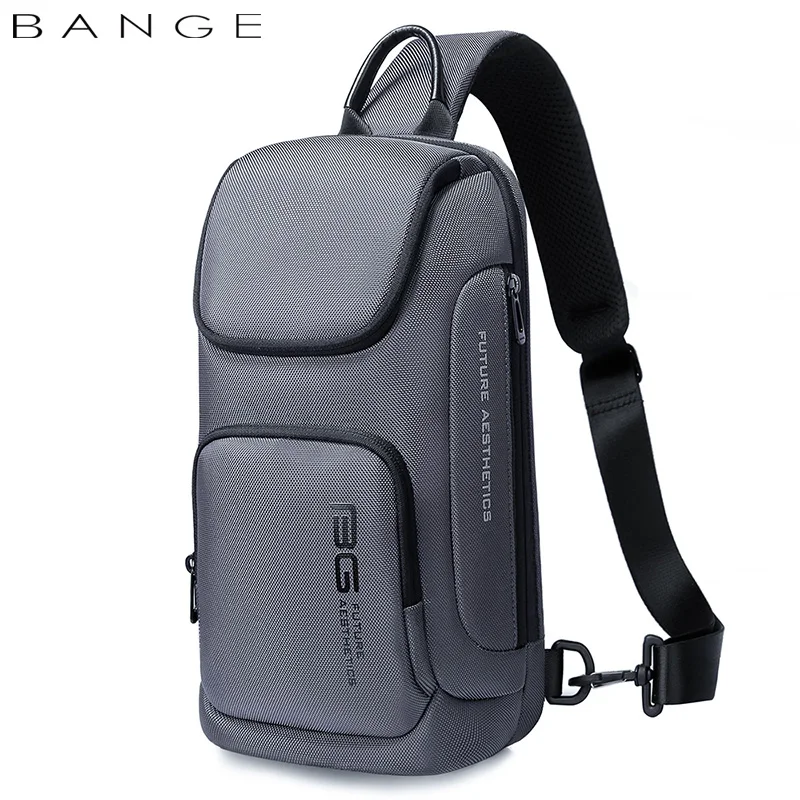 Factory New Design Hot Sell Bulk Travel Shoulder Korean Crossbody Custom Men Sling Bag