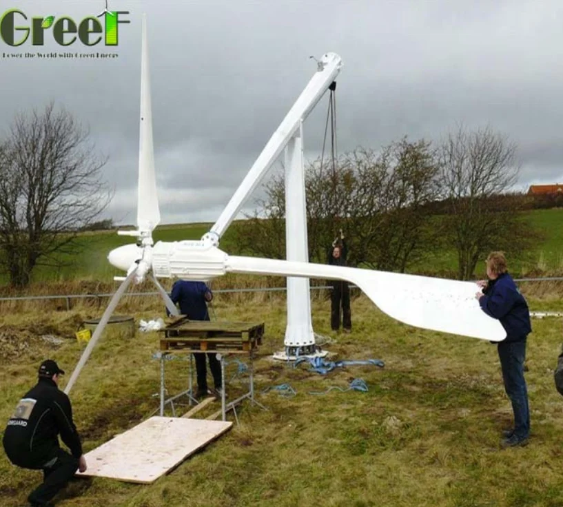 Wind Turbine Generator  Relative Components Pole Factory  Free Standing Mast, Tilt-up Tower
