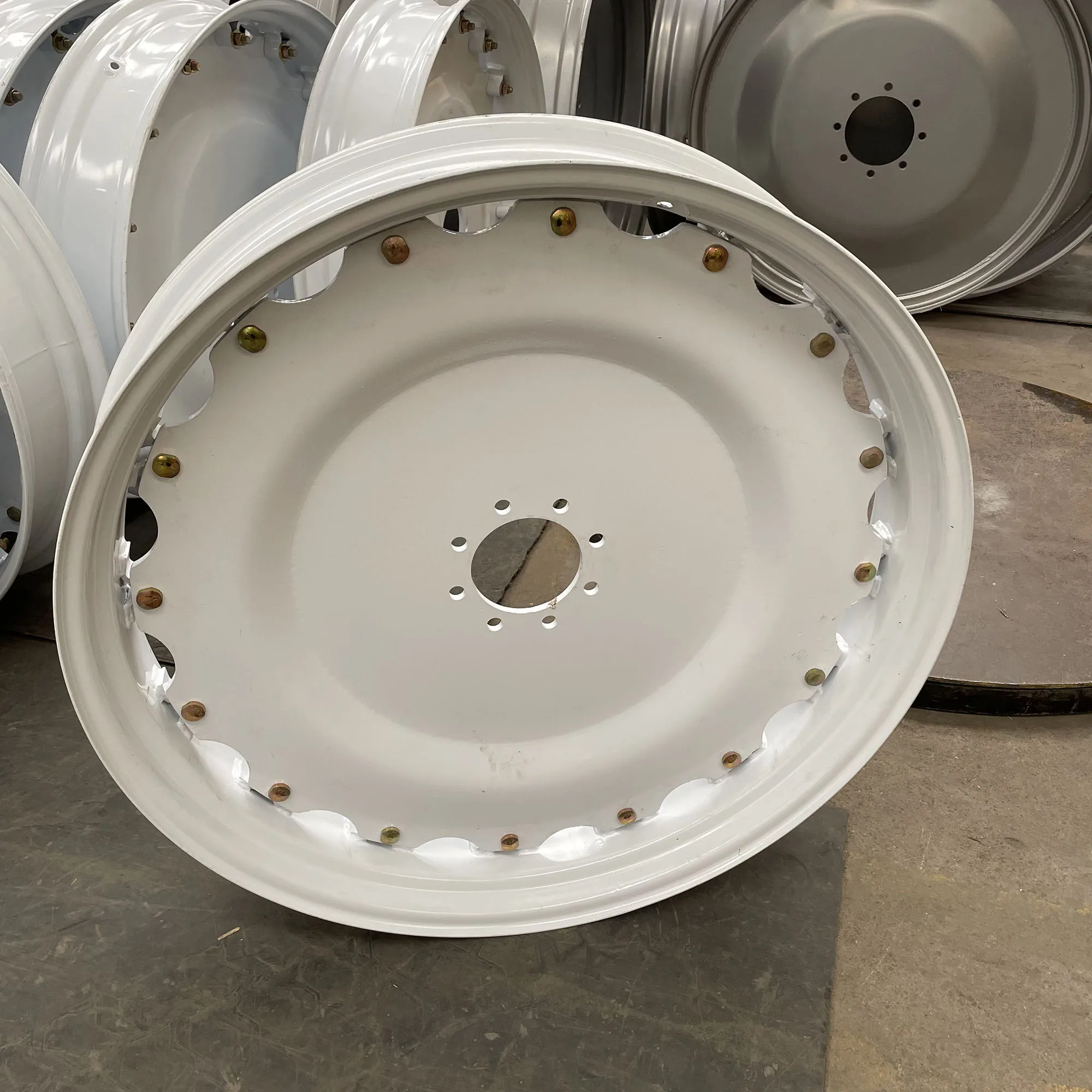 Factory 42 Inch Tractor Steel Wheel Rim W8x42 Agricultural Wheels For 9
