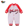 Thick red sleeve gray letters