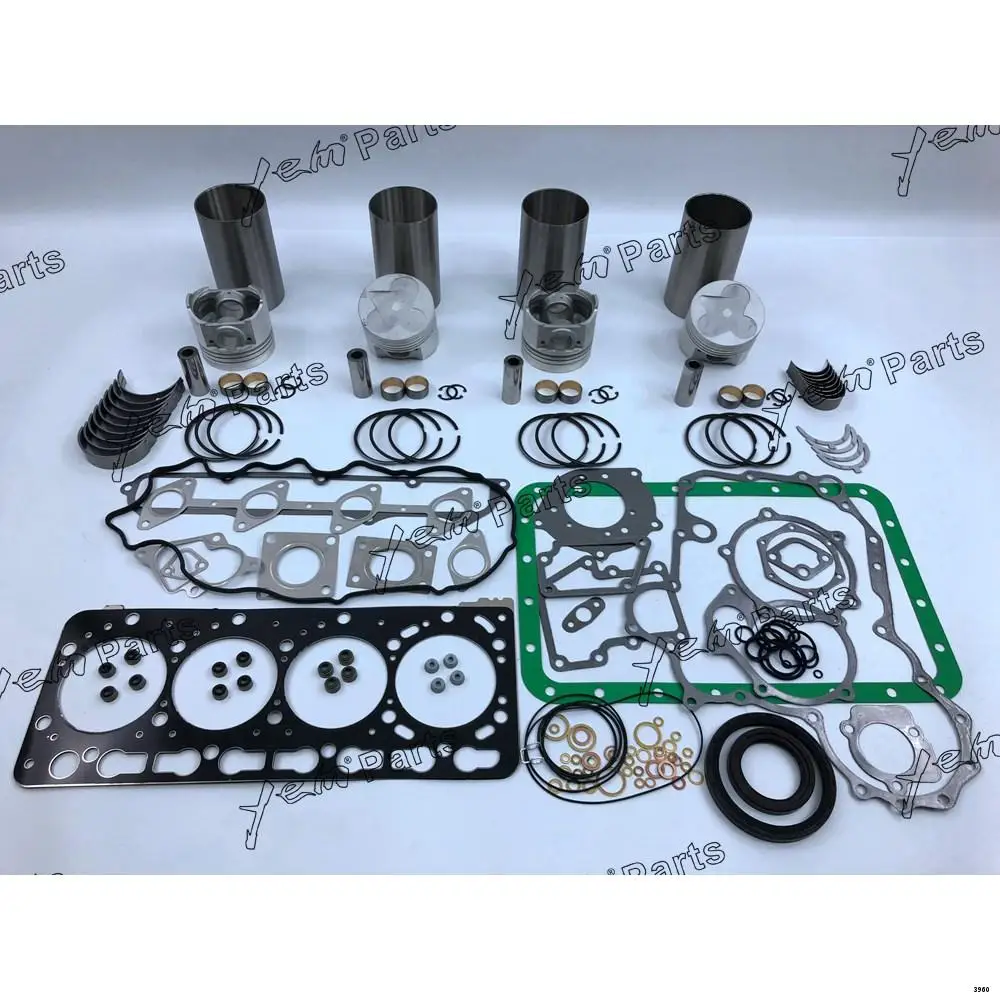 Wholesale Engine Overhaul Kit With Cylinder Piston Rings Liner Full Gasket Kit Bearings For Kubota V3300