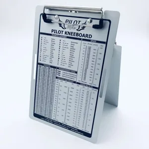 High Quality Custom Design Medical Foldable Aluminum Clipboard with Strong Metal Clip