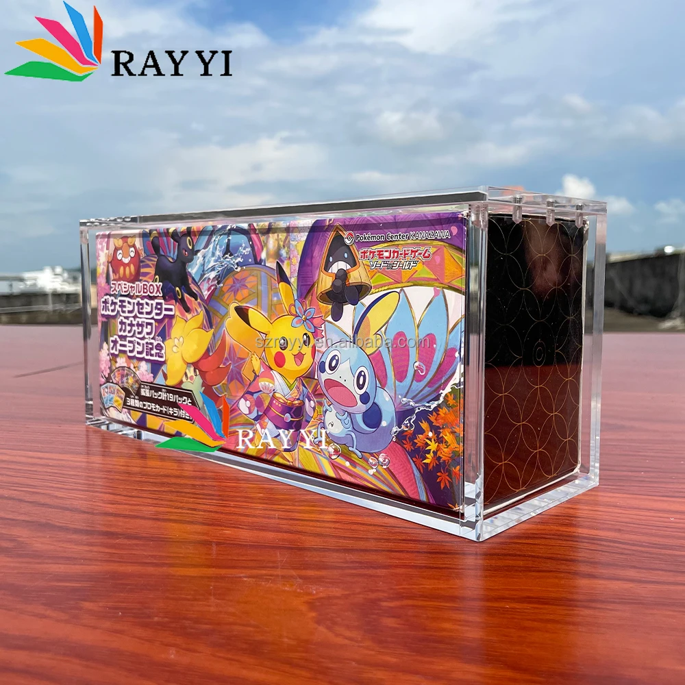 【最安】【10枚】アクリルフレーム　透明　ポケカ　ピカチュウ　box 未開封 Amazon.co.jp: EYESRAIL Boxx Guardian ポケモンカード用 BOX