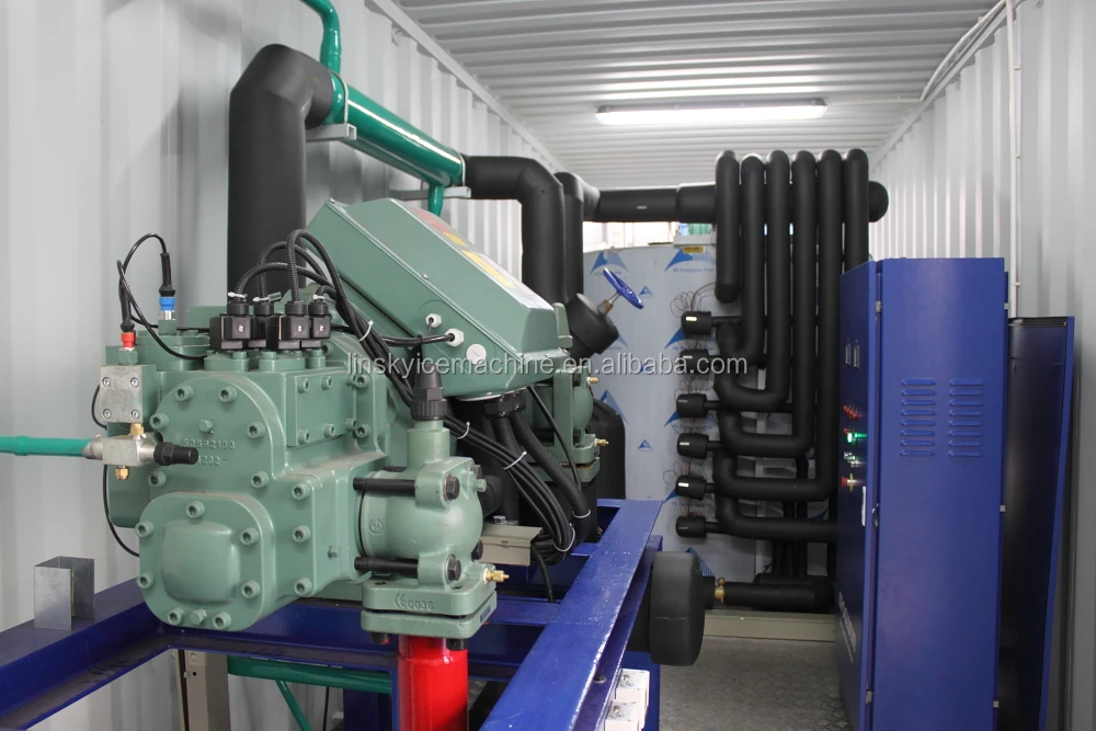 Automatic Ice Making Machine 20 Ton Containerized Flake Ice Machine