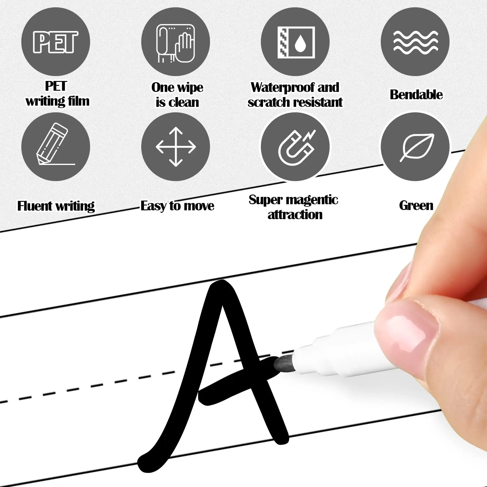 Dry Erase Sentence Strips Lined Strips Reusable