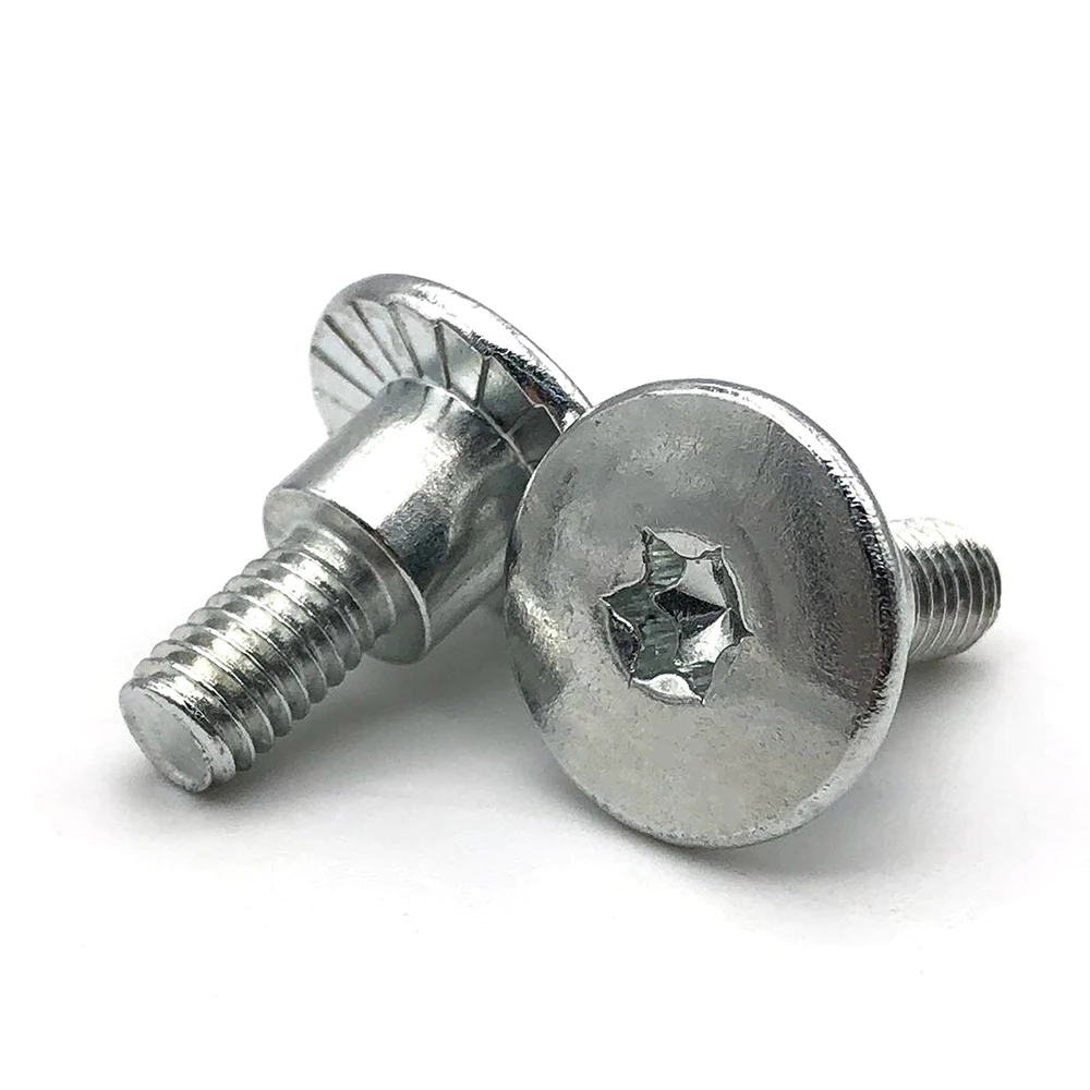 M2.5 m3 m4 m6 m8 thread 4mm 7mm flat torx head shoulder screw m5 4 40 unc shoulder screw