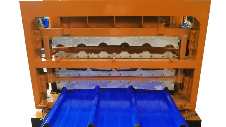 Three Layer Machine High Quality Automatic Three Layer Color Steel Metal Wall And Metal ...